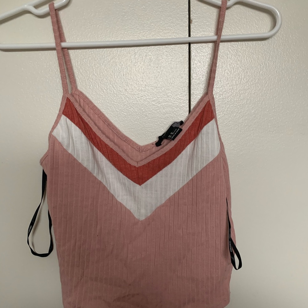 Forever 21 Pink Crop Tank